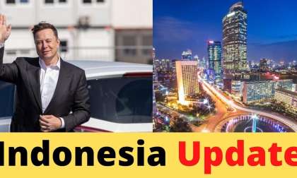 Tesla CEO Elon Musk and Indonesian capital Jakarta