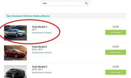 Tesla Model 3 cost in CA 25,000