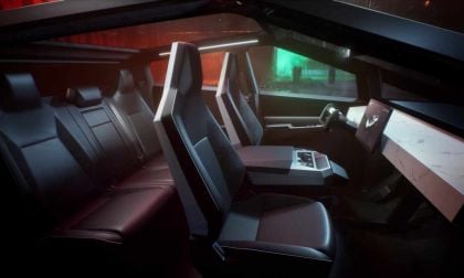 Cybertruck Interior Offers Modern and Clean Alternative to Gas Trucks