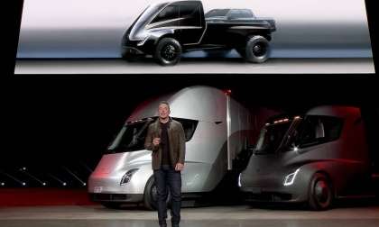 Elon Musk and Tesla EV Pickup Truck