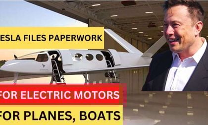 Tesla Files Paperwork For Electric Planes, Boats, and More