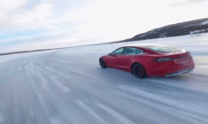 Tesla Track Mode Tested on Frozen Lake Shows Incredible Handling of Tesla Vehicles