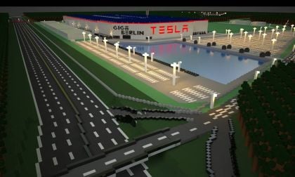 Tesla Giga Berlin 3D model of the factory by Emil Senkel