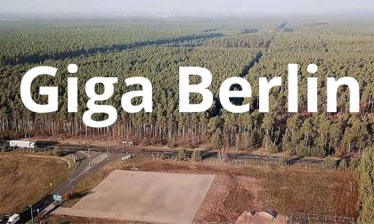 Tesla Giga Berlin Drone View