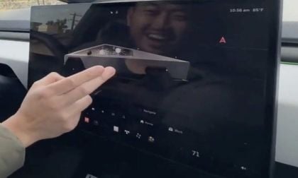 Tesla Easter Egg Gives Nod To Cybertruck Broken Glass From Steel Ball As Tapping the Cybertruck Display a Few Times Causes It To "Crack"