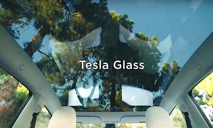 Tesla uses special acoustic glass for noise reduction