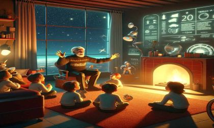 When Lightning Struck: A Future Grandfather's Tale of Tesla