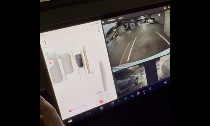 Tesla High Fidelity Park Assist Shows Laser Precision Visual Parking: Will Help Those That Don't Have Ultrasonic Sensors