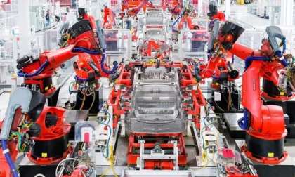 Tesla Model 3 Assembly Line