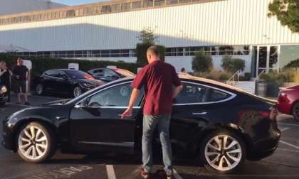 First Production Tesla Model 3 SN1 Video