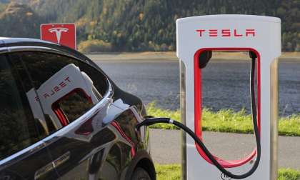 Tesla Model 3 Supercharging