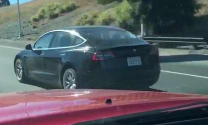 Tesla Model 3 video sighting