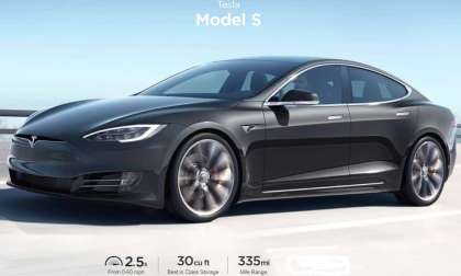 Grey Tesla Model S
