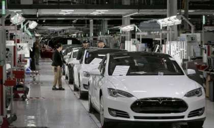 Tesla Model S assembly plant