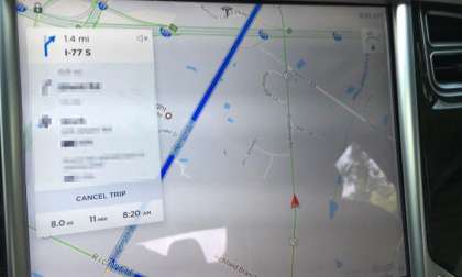 Tesla Model S Navigation