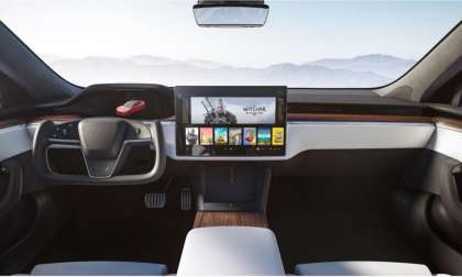 Tesla Model S new Interior