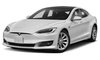 Tesla Model S White Color 1200x900 size