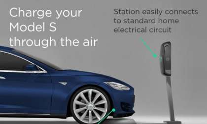 Tesla Model S Wireless Charging