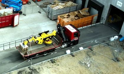 Tesla Model Y 4680 Model Y equipment getting delivered at Giga Berlin.jpg