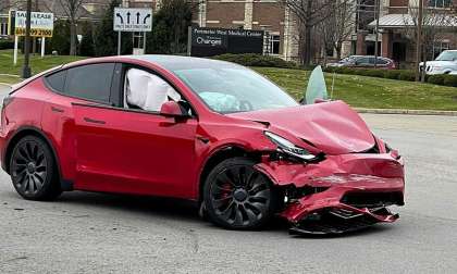 Tesla Model Y Accident