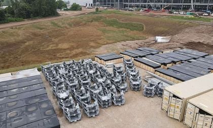 Tesla Model Y Castings spotted at Giga Texas