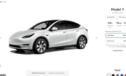 Tesla Model Y Long Range