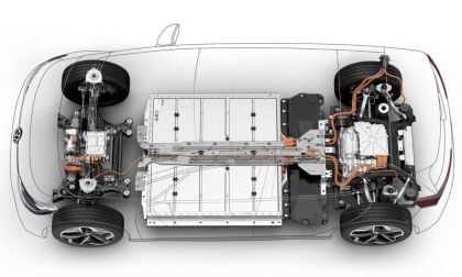 Tesla powertrain with LFP battery