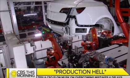 Tesla Production Robots