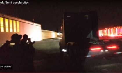 Tesla Semi Truck acceleration video