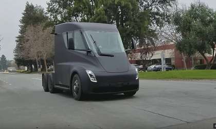 Tesla Semi Truck in CA Public Roads