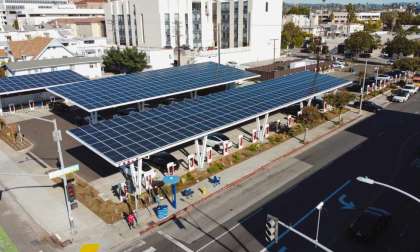 Tesla's Gigantic Solar Powered Super Charger Station