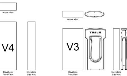 Tesla V4 supercharger