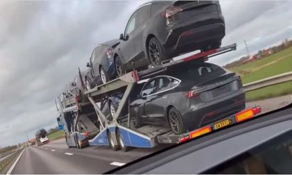 The Surprising Reason Tesla Is Transporting Its Cars By Truck From Other Countries