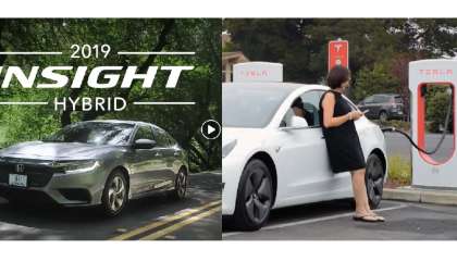 Honda dealers target Tesla buyers.
