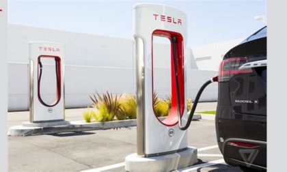 Tesla has built new superchargers in Germany