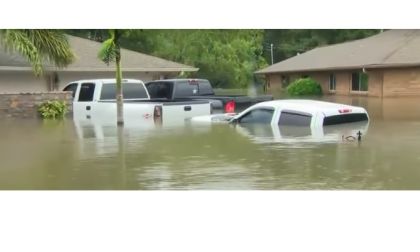 Harvey's surprising effect on the auto industry.