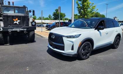 The 2026 Infiniti QX60 Sport AWD which I drove to Richmond for this review