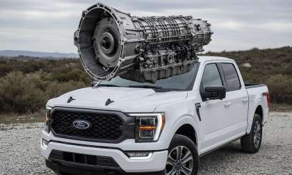 The Ford F-150 and its transmission. The F-150 is included in the 741000-vehicle recall due to Ford Transmission Park Issue