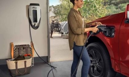 Ford Lightning At Home Charging Station