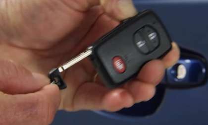Unlock and start your Prius with a dead key fob.