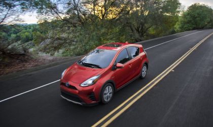 Toyota Prius C Red Color