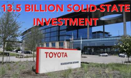 Toyota Motor Company to invest 13.5 Billion into solid state technology 