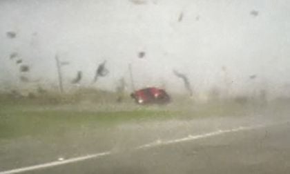 Chevy truck and driver survive Texas tornado 