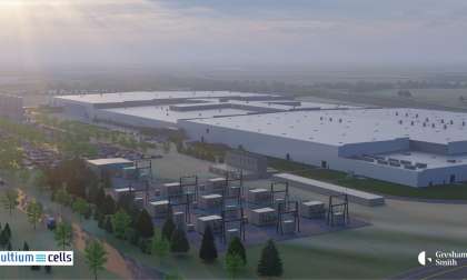 Early rendering of upcoming Spring Hill, TN, Ultium batter plant
