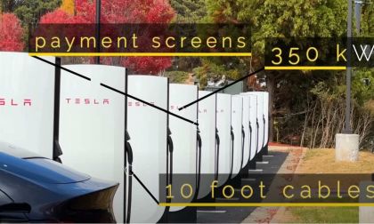 Check Out The New Tesla V4 Superchargers: Immersion Cooled and 115 Miles Charging In 5 Minutes