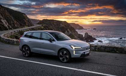 Sunset Highlights the Sleek Profile of the New EX60 P10