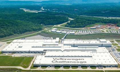VW Chattanooga plant drone view