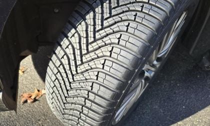 Image of Goodyear WeatherReady2 all-weather tire shows the tread pattern by John Goreham