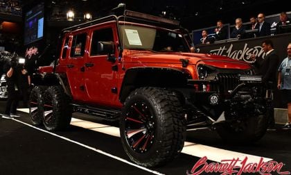Supercharged Jeep Hellcat 6x6        Courtesy Barrett-Jackson
