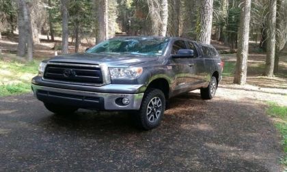 Toyota Tundra with Bed Cover